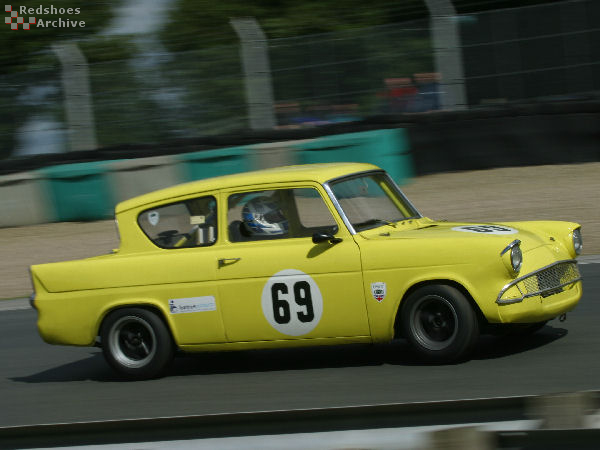 Bob Bullen - Ford Anglia 105E