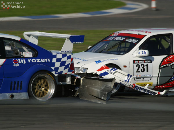 BMW and Nissan exchange bumpers