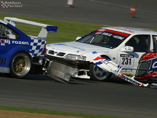 BMW and Nissan exchange bumpers