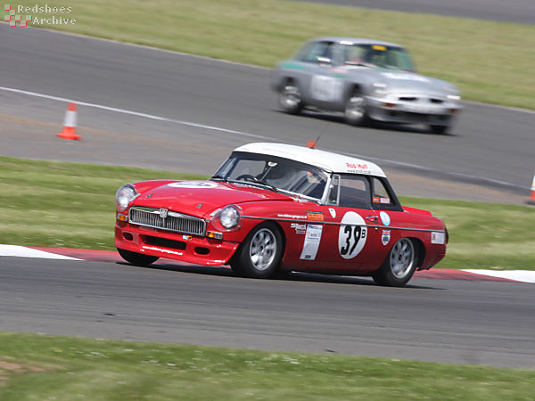 Christina Totty - MGB Roadster