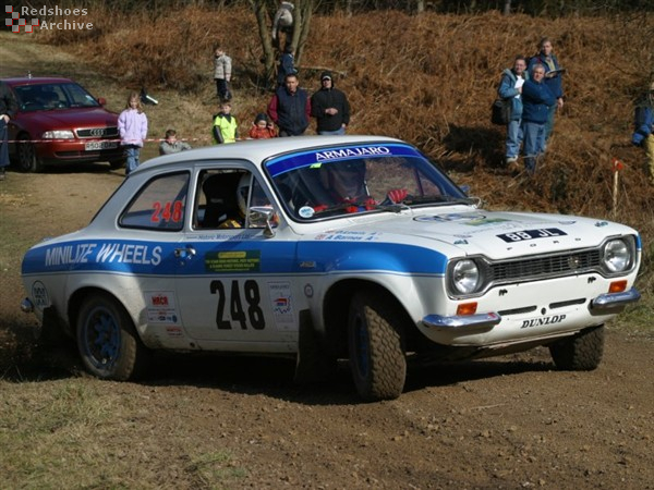 Andrew Barnes / David Lewis - Ford Escort RS1600