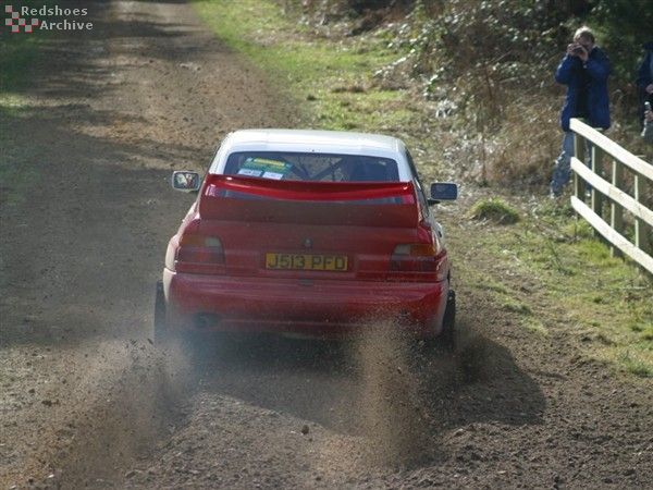 Bob Morgan / Dave Saunders - Ford Escort Cosworth