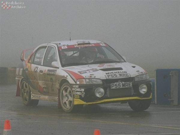Richard Burns - Mitsubishi Lancer Evo4