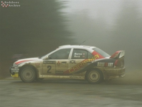 Richard Burns - Mitsubishi Lancer Evo4