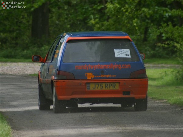 Mandy Twynham / Vicky Johnson - Peugeot 106 XSi