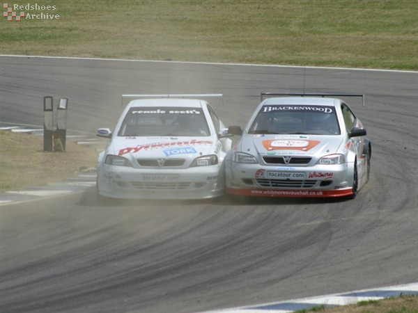 Collard and Pyper dispute the corner