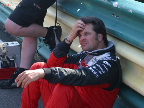 Yvan Muller relaxes