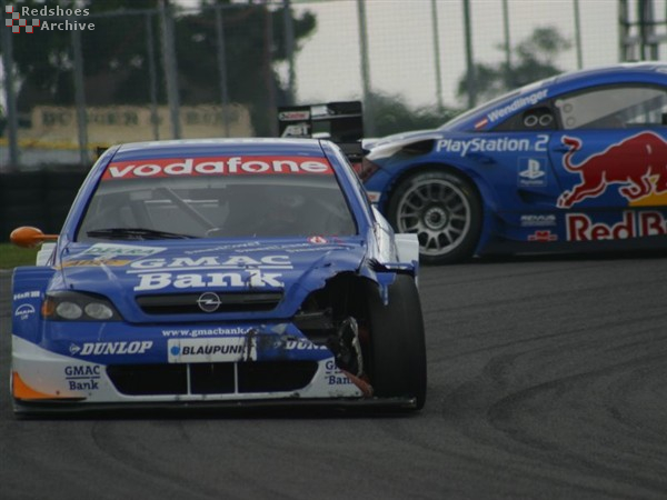 Alain Menu with battle scars