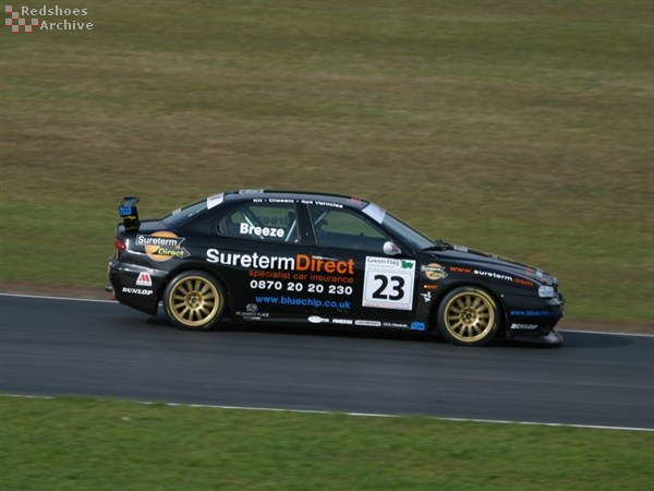 Carl Breeze - Team Sureterm Alfa Romeo 156 GTA