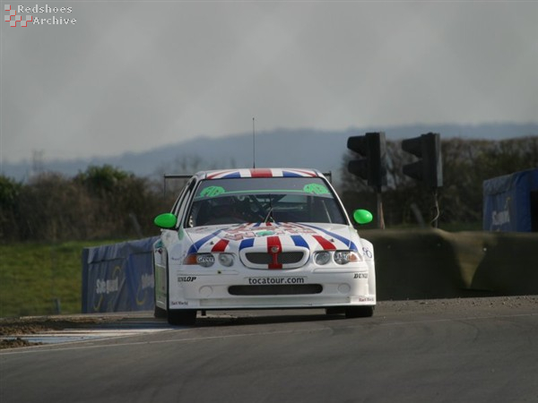 Jason Hughes - Kartworld Racing MG ZS