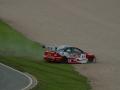 Luke Hines into the gravel